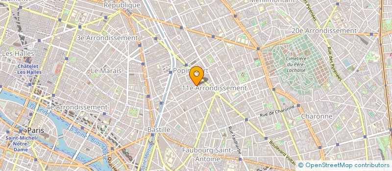 localisation de l'entreprise I'M THE BEST  PARIS