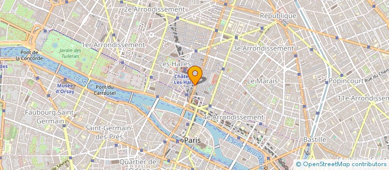 localisation de l'entreprise I M VOYAGES ET SERVICES IMVS à PARIS