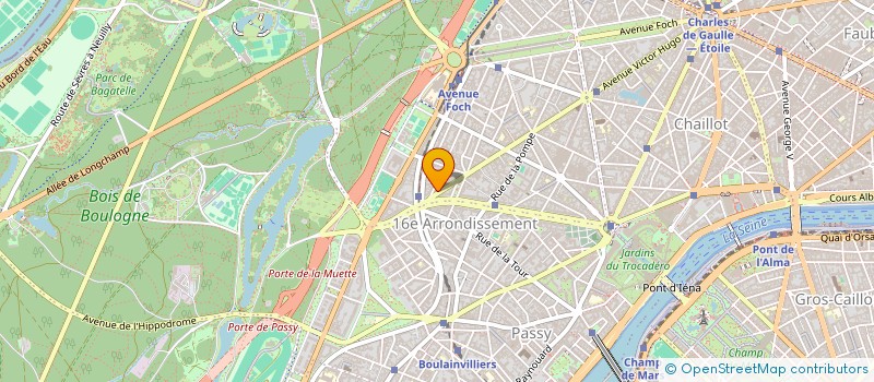 localisation de l'entreprise I.MA.GE.  PARIS