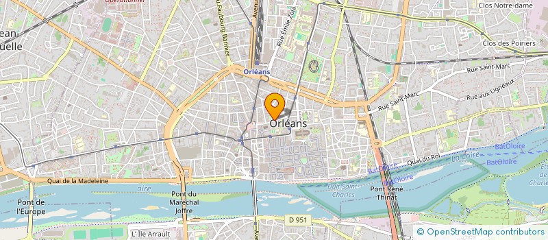 localisation de l'entreprise I-MADA à ORLEANS