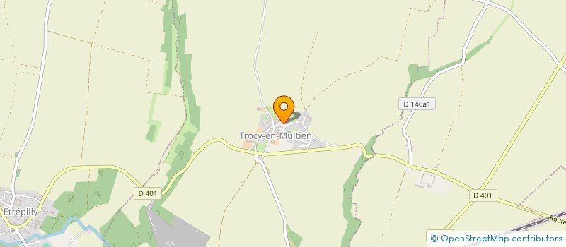 localisation de l'entreprise I-MAGIC  TROCY-EN-MULTIEN