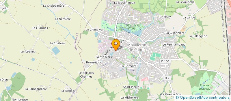 localisation de l'entreprise I-MAJINE à MOUILLERON-LE-CAPTIF