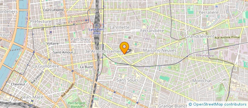 localisation de l'entreprise I MARQUE  LYON