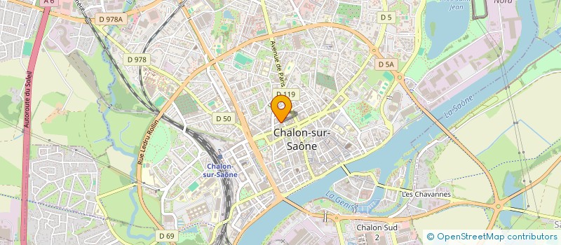 localisation de l'entreprise I/MAX GESTION  CHALON-SUR-SAONE
