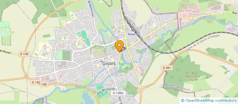 localisation de l'entreprise I MEDIA  GISORS