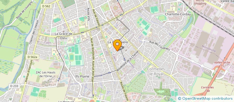 localisation de l'entreprise I-MEDIA à CAEN