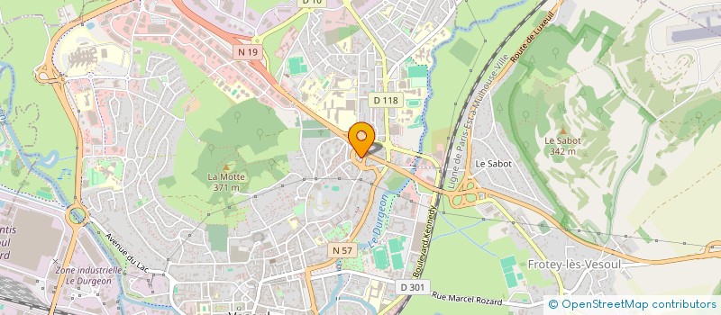 localisation de l'entreprise I MEDIA FOURNITURES à VESOUL