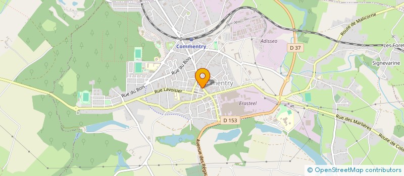 localisation de l'entreprise I MEDIA INFORMATIQUE  COMMENTRY