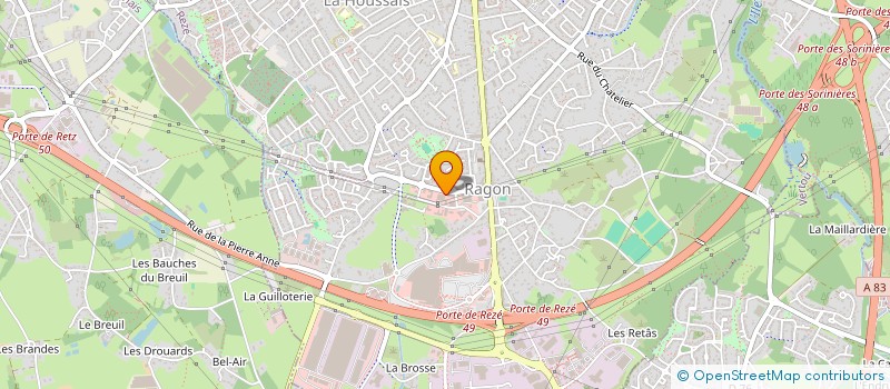 localisation de l'entreprise I-MEDIAA à REZE