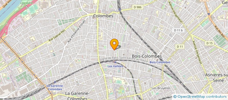 localisation de l'entreprise I - MEDIAS à COLOMBES