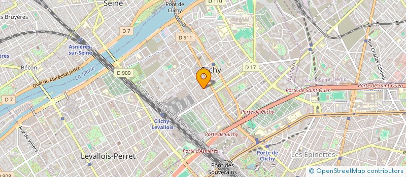 localisation de l'entreprise I MEDIATE SERVICING à CLICHY