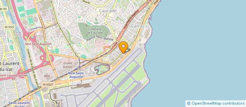 localisation de l'entreprise I METRIS à NICE