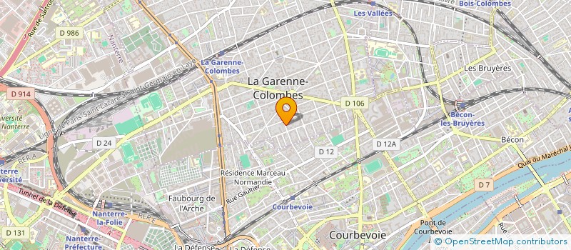 localisation de l'entreprise I-MODELISATION  LA GARENNE-COLOMBES