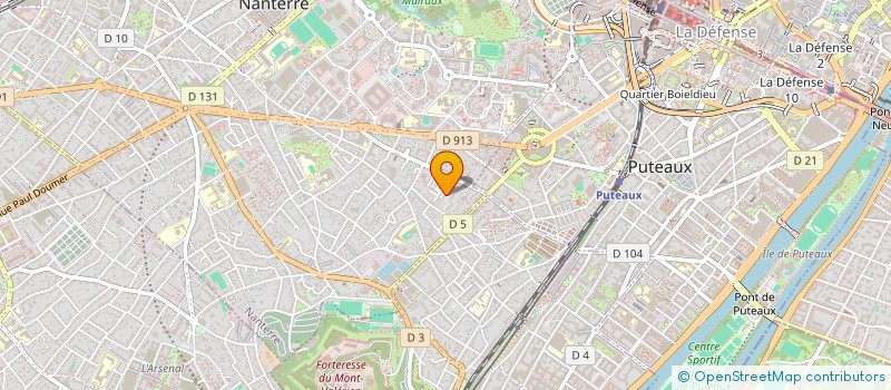 localisation de l'entreprise I-MOM  NANTERRE