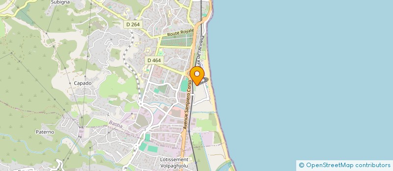 localisation de l'entreprise I MUNTAGNOLI DI BORGU à BASTIA