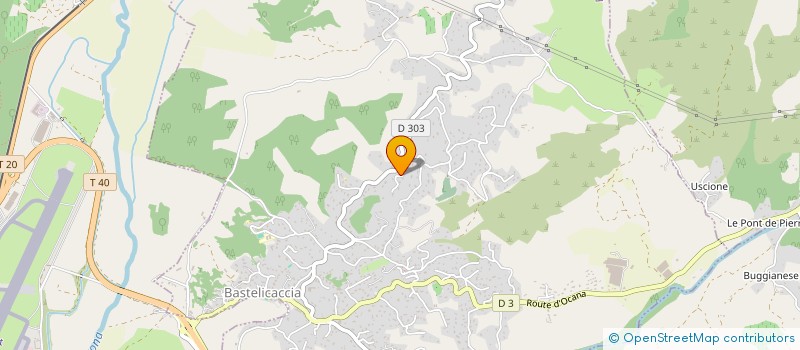 localisation de l'entreprise I MUNTAGNULI à BASTELICACCIA