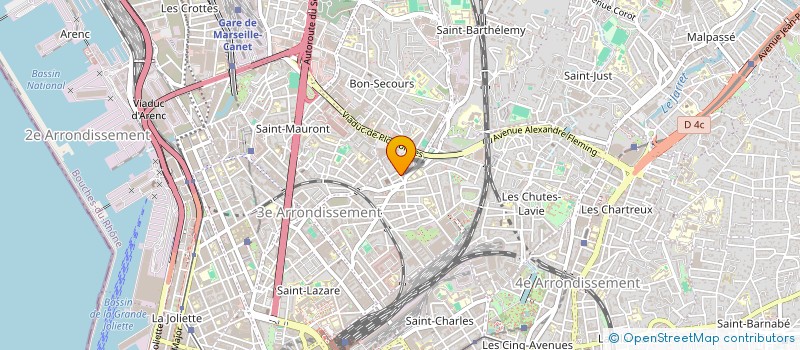 localisation de l'entreprise I MURI à MARSEILLE