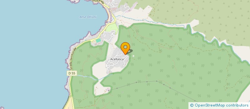 localisation de l'entreprise I MUVRINI BASEBALL SOFTBALL CLUB DE PIETROSELLA  PIETROSELLA