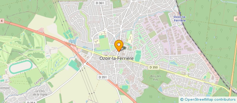 localisation de l'entreprise I'N à OZOIR-LA-FERRIERE