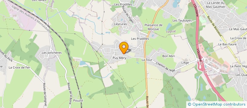 localisation de l'entreprise I. N. A. E  LE VIGEN