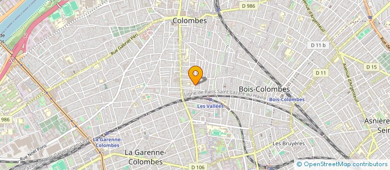 localisation de l'entreprise I.N.A PRESTIGE DRIVE à COLOMBES
