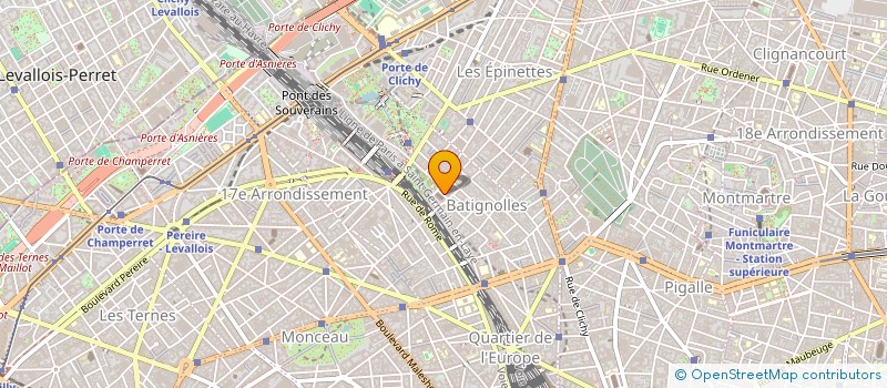 localisation de l'entreprise I.N.D.  PARIS