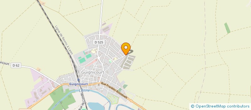 localisation de l'entreprise I.N.M.5.  PROUVAIS