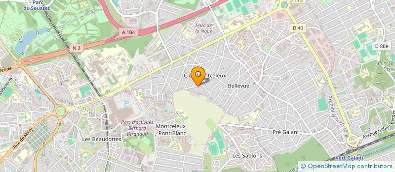localisation de l'entreprise I.N.O SCI à VILLEPINTE