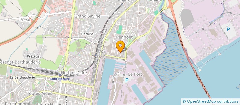 localisation de l'entreprise I.N.S à SAINT-NAZAIRE