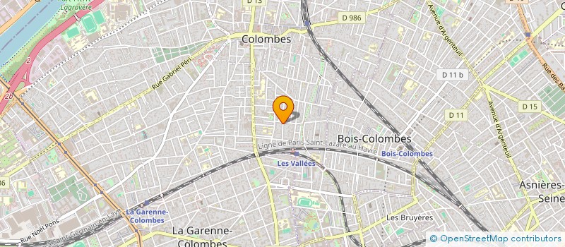localisation de l'entreprise I-NEGOCE à COLOMBES