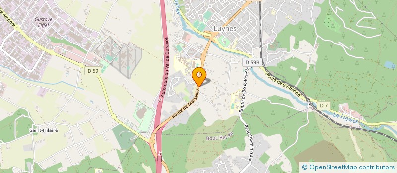 localisation de l'entreprise I.NET à AIX-EN-PROVENCE