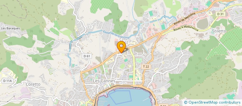 localisation de l'entreprise I NOSTRI VECHJI à AJACCIO