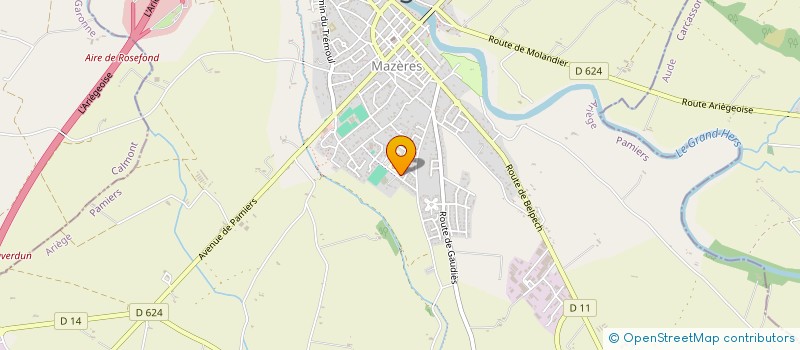 localisation de l'entreprise I.NOVA PARTICIPATIONS à MAZERES