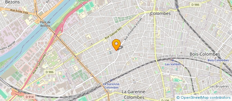 localisation de l'entreprise I.NOVA TECHNOLOGIES à COLOMBES