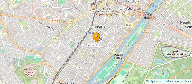 localisation de l'entreprise I NOVATIS à PUTEAUX