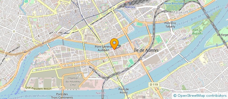 localisation de l'entreprise I.O.B ACADEMIE à NANTES