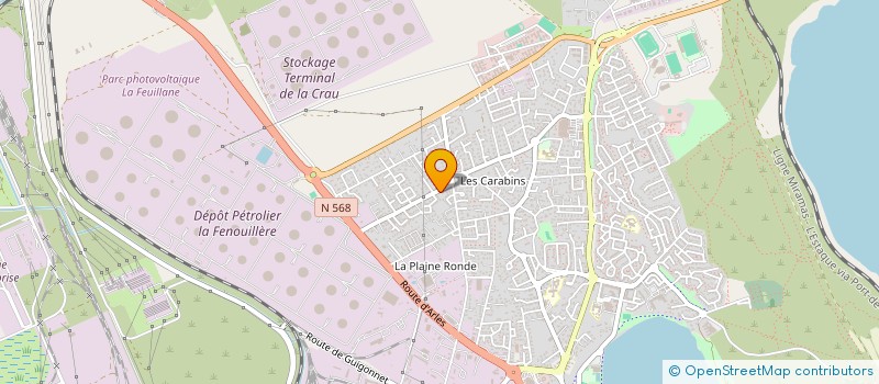 localisation de l'entreprise I.O.N.O  FOS-SUR-MER