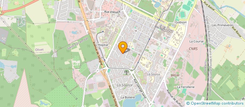 localisation de l'entreprise I O T A  ORLEANS