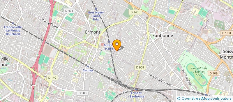 localisation de l'entreprise I-ONE  TECHNOPREST & SALES à EAUBONNE