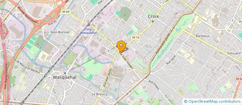 localisation de l'entreprise I.P.A.C. INGENIERIE - PARTENARIATS - AUDITS - CONSEILS à CROIX