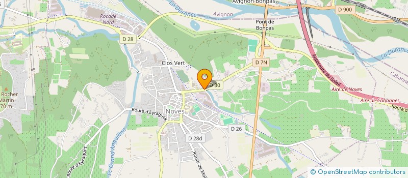 localisation de l'entreprise I.P.C BAT  NOVES