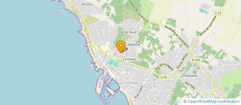 localisation de l'entreprise I.P.C. FLO  LA TURBALLE