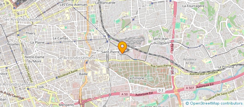 localisation de l'entreprise I P E C A à MARSEILLE