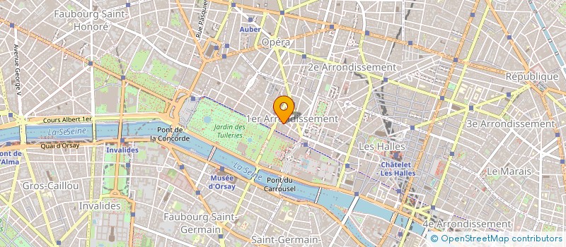 localisation de l'entreprise I.P.G INTELLECTUAL PROPERTY GROUP à PARIS