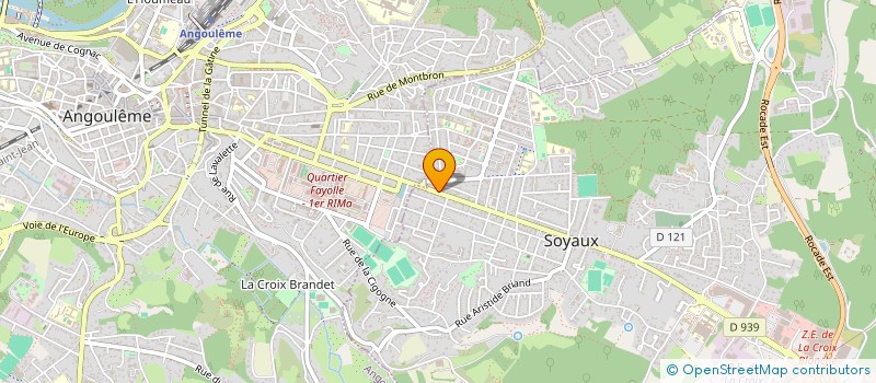 localisation de l'entreprise I P I SIGNALISATION à SOYAUX