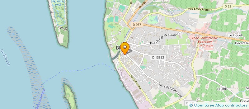 localisation de l'entreprise I.P.S (INSTINCTIVE PRIVATE SECURITY)  PARIS