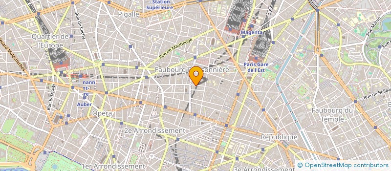 localisation de l'entreprise I - PARTENAIRES MEDIA ENTREPRISES à PARIS