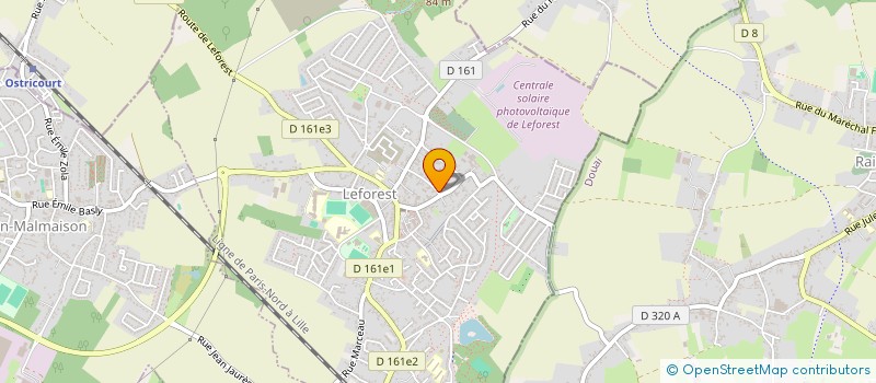 localisation de l'entreprise I&PARTNERS  LEFOREST