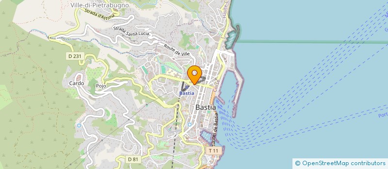 localisation de l'entreprise I PICCI à BASTIA