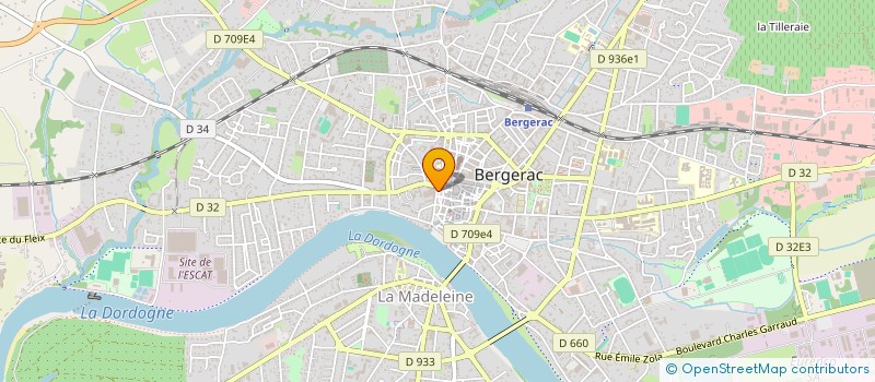 localisation de l'entreprise I.PIXEL à BERGERAC